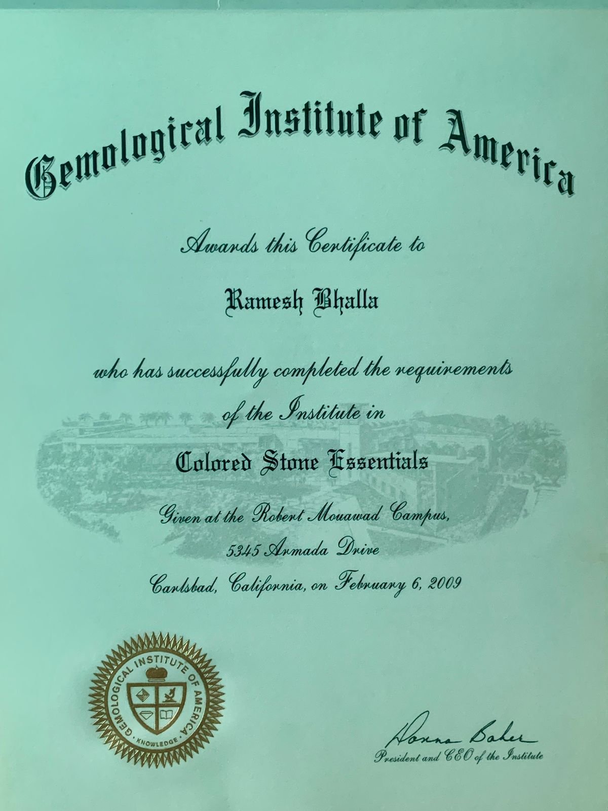 Certificate 2